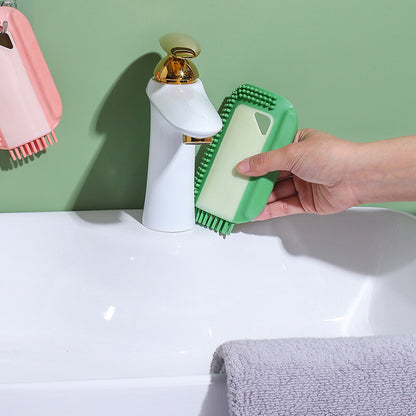 刮水器卫生间洗手台面擦玻璃清洁刷可悬挂镜子除雾洗手池刮水板