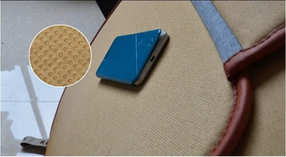 Three-dimensional ice silk anti-slip car seat cushion (two-piece) seat cushion