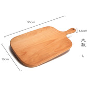 Nordic style bread board Pizza board bread tray cheese tray beech cutting board sushi board fruit board baking pizza board baking tools wooden cutting board - large