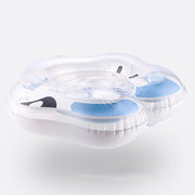 Baby swimming ring neck ring newborn baby inflatable neck ring petal-shaped baby bath neck ring bb swimming ring