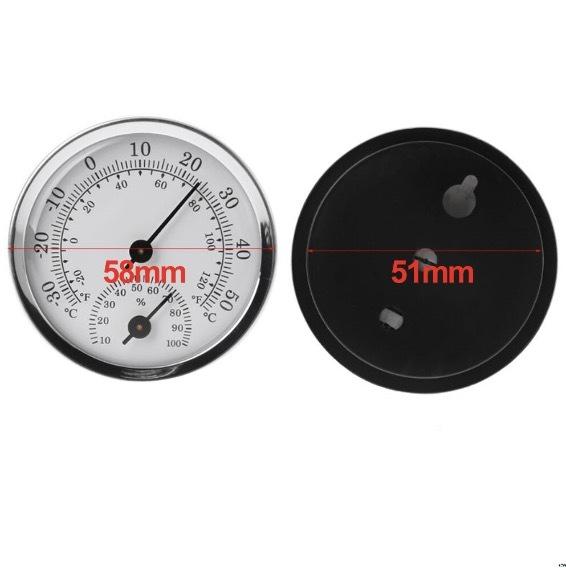 Household mini thermometer and hygrometer pointer type indoor high-precision hygrometer temperature and humidity meter battery-free thermometer hygrometer