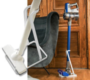 No-drilling wall cordless upright vacuum cleaner storage bracket - (White) (Suitable for Dyson V8, V10, V11, V12 and Deerma VC20, VC20S, VC20 Plus series models) Shelf