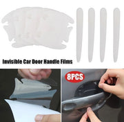 [8-Pack] Car Door Handle Protector Transparent Protector Car Door Handle Film Paint Anti-Scratch Sticker