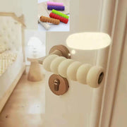 Door handle protective cover anti-static anti-collision child safety thickened spiral baby room door handle anti-collision cover