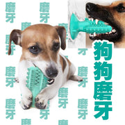 狗狗磨牙發聲潔齒磨牙玩具/耐咬寵物玩具 狗牙刷狗狗磨牙潔齒棒漏食器耐啃咬狗互動玩具 狗玩具