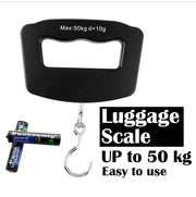 Electronic Scale Portable Luggage Scale Travel Digital Luggage Weight Crane Scale