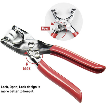 [200-piece set] Multi-color five-claw buckle installation clamp, mother-in-law buckle, colorful five-claw buckle, baby clothes concealed buckle, anti-leak buckle, invisible mother-in-law buckle, no seam concealed buckle, hand pressure clamp set pliers