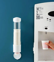 No punching disposable paper cup hanger paper cup holder transparent and practical