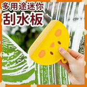 Multi-purpose mini wiper glass cleaning tool household bathroom wiper bathroom wiper hand washing table cleaning tool cartoon style wiper mirror wiper wiper multi-functional hanging waterproof brush