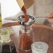 ECHO Japanese stainless steel mini funnel household liquid dispensing tool kitchen oil injector sieve