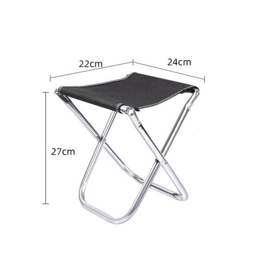 Outdoor folding stool fishing chair folding chair-half-off camping picnic chair folding chair