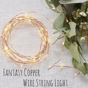 Led White Light String Lights Gypsophila Copper Wire Light 5V USB Power Bank Christmas Decoration Atmosphere Decorative Display