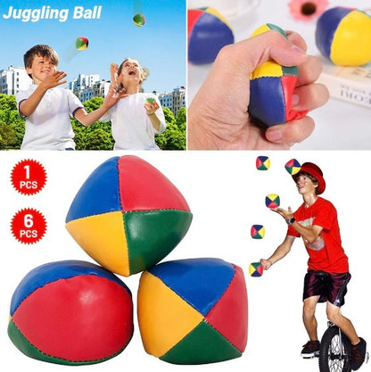 [3-Pack] Game Cornhole Ball Small Cornhole Leather Round Small Cornhole Bag Children's Ball Toy