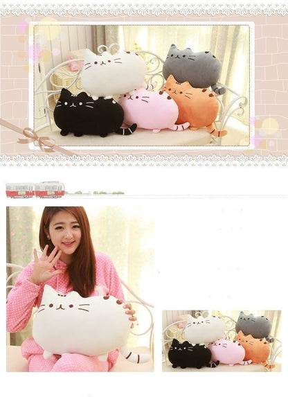 Large 40cm Japanese Cute Cat Soft Cotton Pillow Cushion