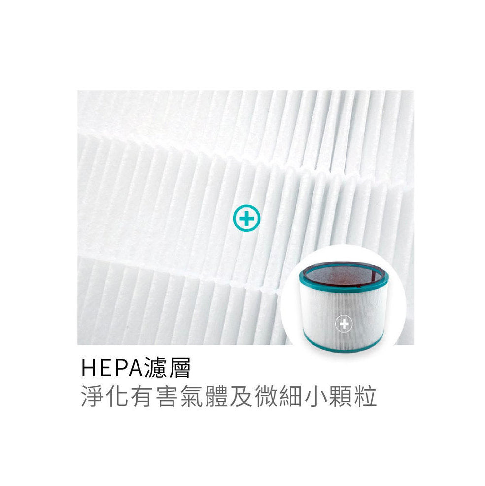 Suitable for Dyson Pure Hot + Cool HP00 HP01 HP02 HP03 Pure Cool Link DP01 DP03 air freshener HEPA filter replacement filter replacement filter