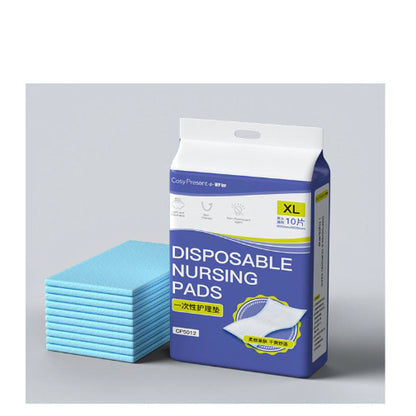 [10 Pieces Large Size] Adult Diaper Pad Waterproof Diaper Pad Adult Disposable Care Mattress Elderly Care Diaper Diaper