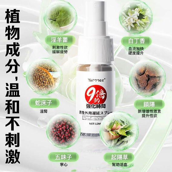 【9倍强化】男士外用延时喷剂喷雾12ml