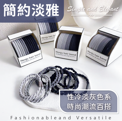 Hair ties and hair accessories for tying hair, Korean style hair ties, high elastic hair rings, elastic hair rings for tying hair, hair accessories