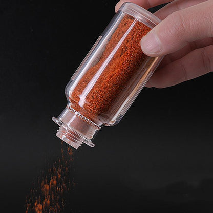 INOMATA seasoning jar kitchen transparent powder bottle picnic seasoning barbecue plastic seasoning bottle seasoning container