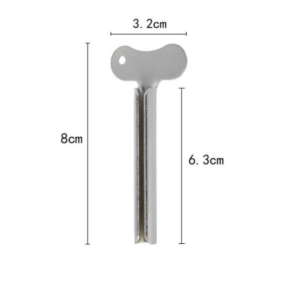 [Pack of two] Toothpaste squeezer manual toothpaste squeezer barber shop supplies cosmetics facial cleanser squeezer lazy squeezer toothbrush holder