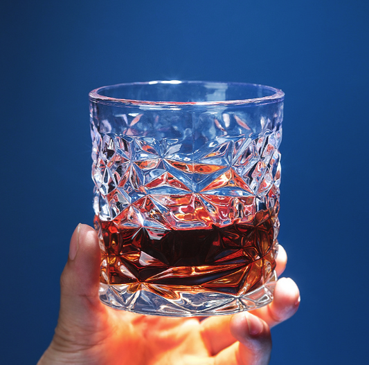 厚重款威士忌酒杯水晶玻璃洋酒杯玻璃杯咖啡杯茶杯3D立体红酒party 派对咖啡杯