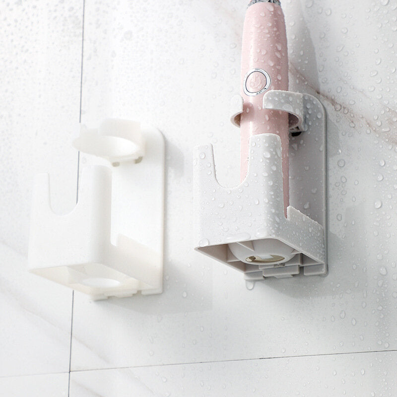 Electric toothbrush holder bathroom self-adhesive traceless toothbrush storage rack punch-free toothbrush cup holder toothbrush holder