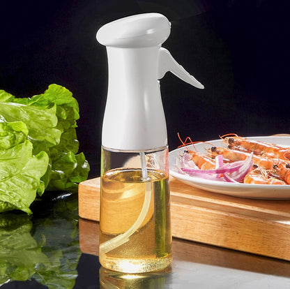 Upgraded air pressure oil spray bottle (essential for air fryers/oven/BBQ) Edible oil spray bottle Oil bottle BBQ oil pot Seasoning bottle Air fryer oil spray bottle Picnic oil control tank Baking spray Air fryer cooking set Oil cup net