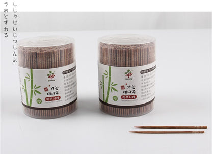 South Korea Sa Sung carbonized bamboo toothpicks/toothpicks (pack of 800 pieces)