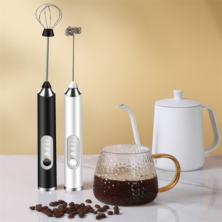 充電打奶泡器咖啡打發機電動牛奶攪拌棒手持起泡器打沫器拉花小型迷你