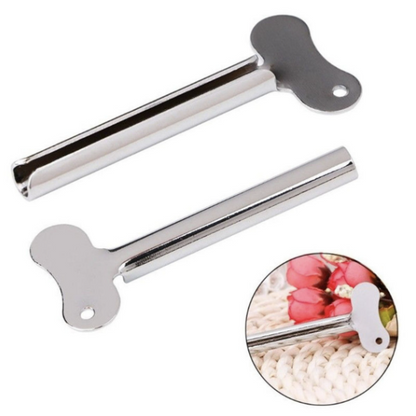 [Pack of two] Toothpaste squeezer manual toothpaste squeezer barber shop supplies cosmetics facial cleanser squeezer lazy squeezer toothbrush holder