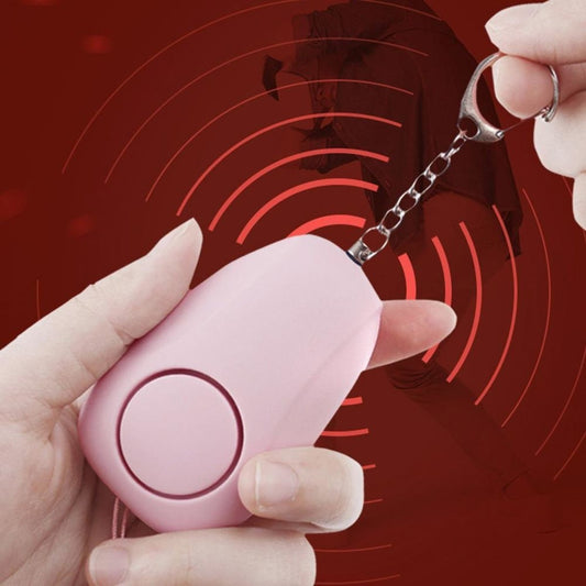 Anti-wolf device/Safety and self-defense smart alarm/Personal alarm Self-defense against wolves Elderly emergency SOS SOS Emergency rescue device for hiking, car rental and personnel essential keychain - pink smart switch