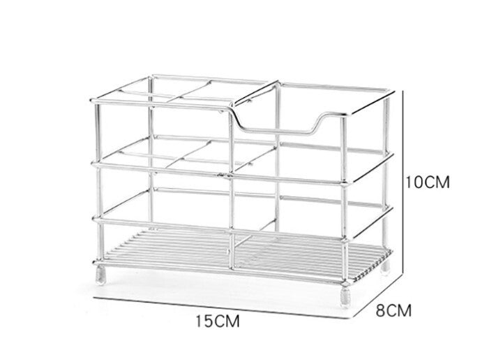 Stainless steel toothbrush holder toothbrush holder bathroom storage rack bathroom storage rack toothbrush holder