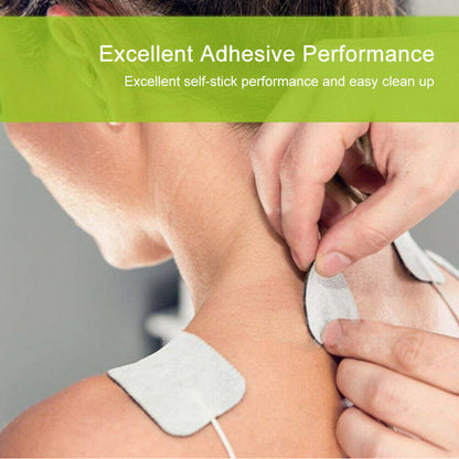 [2-Pack] Non-Woven Massager Replacement Electrode Pad Massage Patch Massager Massage Mini Massage Patch