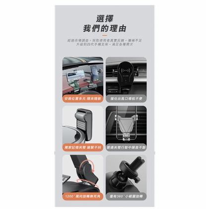 All-round quick-adjust memory clamp arm mobile phone holder [Qing SALE] Car mobile phone holder/number plate/car mobile phone holder/dashboard mobile phone holder/sun visor mobile phone holder car mobile phone holder