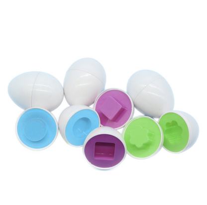 認顏色仿真雞蛋盒 扭扭蛋配對 兒童益智玩具 早教拼裝玩具 認知玩具