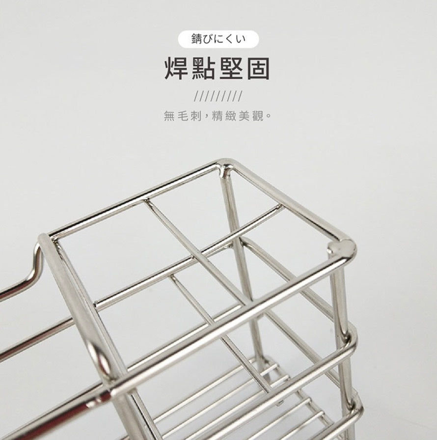 Stainless steel toothbrush holder toothbrush holder bathroom storage rack bathroom storage rack toothbrush holder