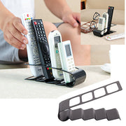 Creative four-compartment remote control storage rack plastic desktop storage rack storage seat
