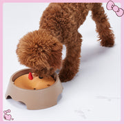 Pet buoyant drinking water bowl, anti-wet mouth, neck protection, anti-knock over floating water bowl, dog and cat floating water bowl, dog bowl, cat bowl, anti-splash, anti-moisture chin, large capacity 500ml cat and dog drinking fountain