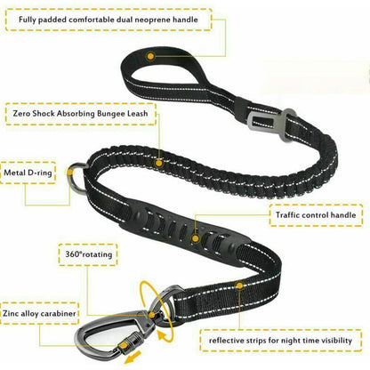 Leash rope anti-breakaway dog ​​leash dog walking rope pet leash training leash tow strap chest strap