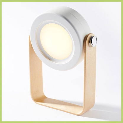 Creative deformable table lamp, foldable LED lantern, LED table lamp, camping charging room lamp, dual-purpose deformable table lamp, gift idea for Valentine's Day