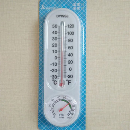 Indoor and outdoor hygrometer thermometer greenhouse wall-mounted high-precision thermometer
