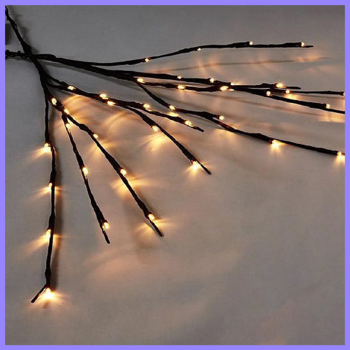 2 bunches of LED decorative tree branch lights - Chinese New Year holiday Christmas lights halloween indoor light LED bulbs