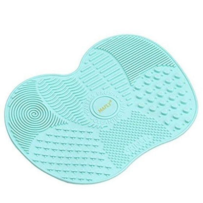 Silicone Makeup Brush Cleaning Pad Beauty Brush Scrubbing Pad Silicone Scrubbing Pad Cleaning Tools Makeup Brush Cleaning Supplies Makeup