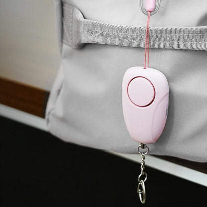 Anti-wolf device/Safety and self-defense smart alarm/Personal alarm Self-defense against wolves Elderly emergency SOS SOS Emergency rescue device for hiking, car rental and personnel essential keychain - pink smart switch