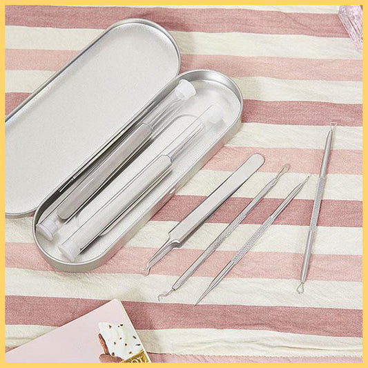 "6 Pack" Professional Blackhead and Acne Remover Needle Acne Remover Set Cosmetic Set Makeup
