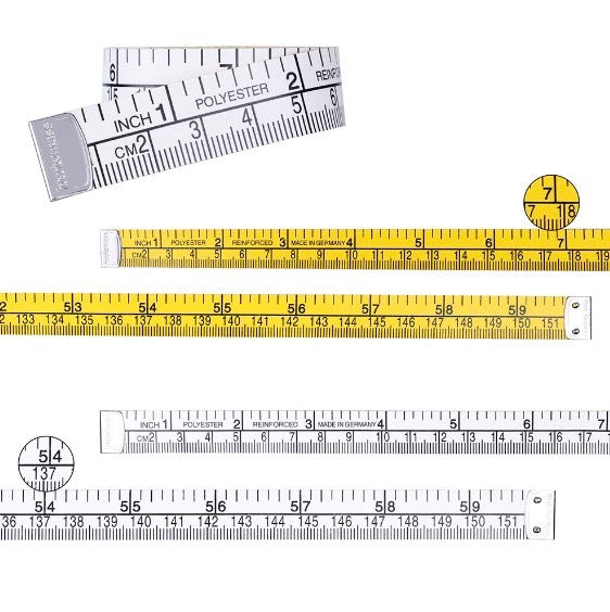 1.5 meter measuring tape, measurements, clothing ruler, tailor's ruler, inch soft ruler, pull ruler, soft ruler