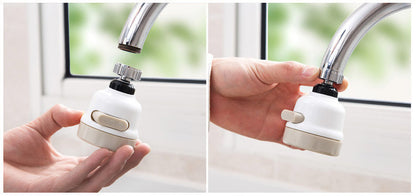 Adjustable water volume faucet filter three-speed faucet milk bottle washing fruit and vegetable grinder