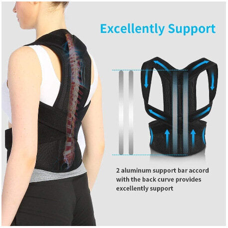 Correction belt, back posture correction belt, strap to strengthen correction support, fixed belt, hunchback correction belt, bone joints