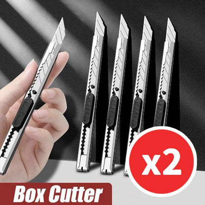 Small stainless steel utility knife metal pocket knife portable metal paper cutter knife