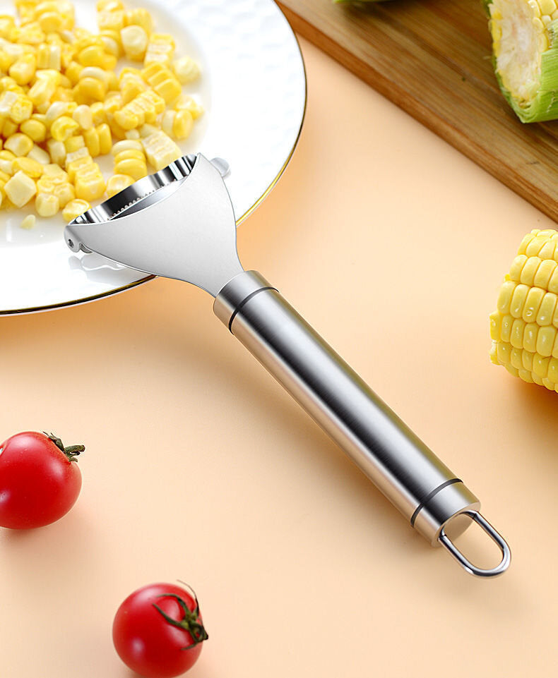 304 stainless steel corn planer stainless steel corn planer peeling corn kernels corn artifact corn planer household separator peeling knife planer